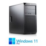 Workstation HP Z2 G4 Tower, Hexa Core i5-8400, 16GB, 512GB SSD, Win 11 Pro